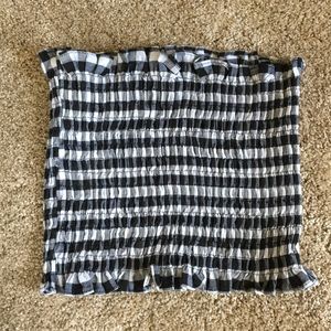 Black and White Tube top